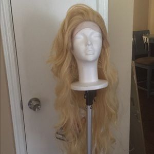Long blonde lacefront